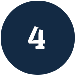 dark blue circle with number 4