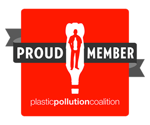 Proud Member Plastic Pollution Coalition badge