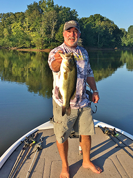 Man holding fish