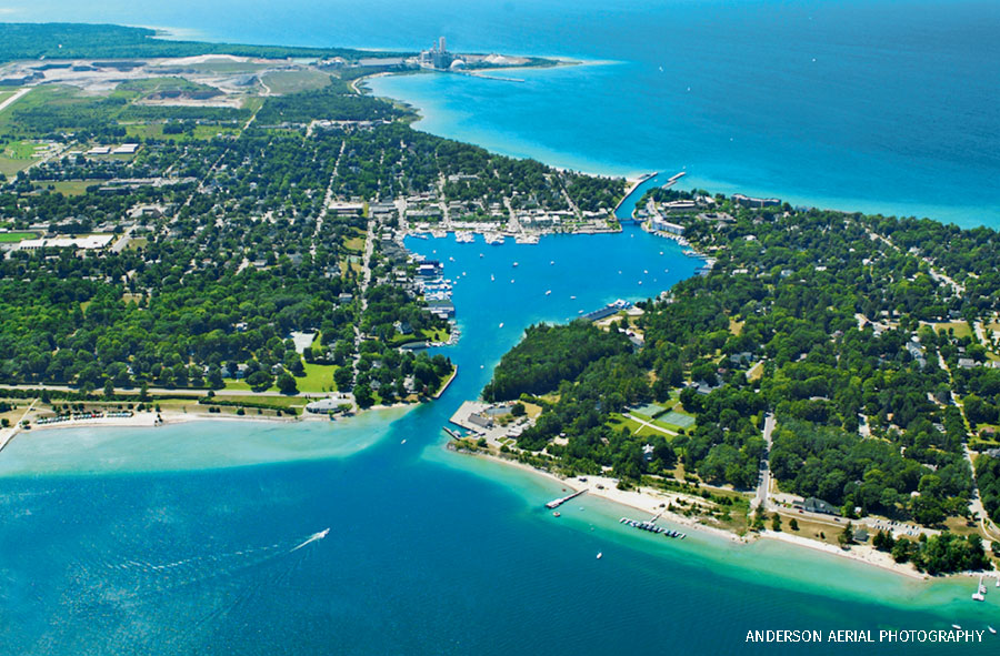 Charlevoix Harbor, Michigan